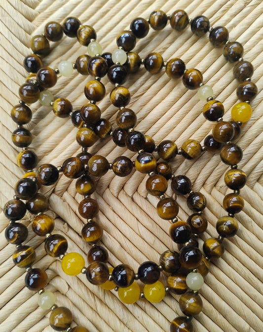 Mala tibetano - III Chakra e Protezione