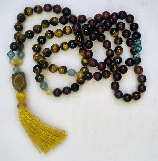 Mala tibetano - III Chakra e Protezione