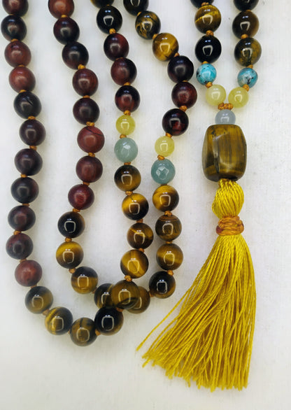 Mala tibetano - III Chakra e Protezione