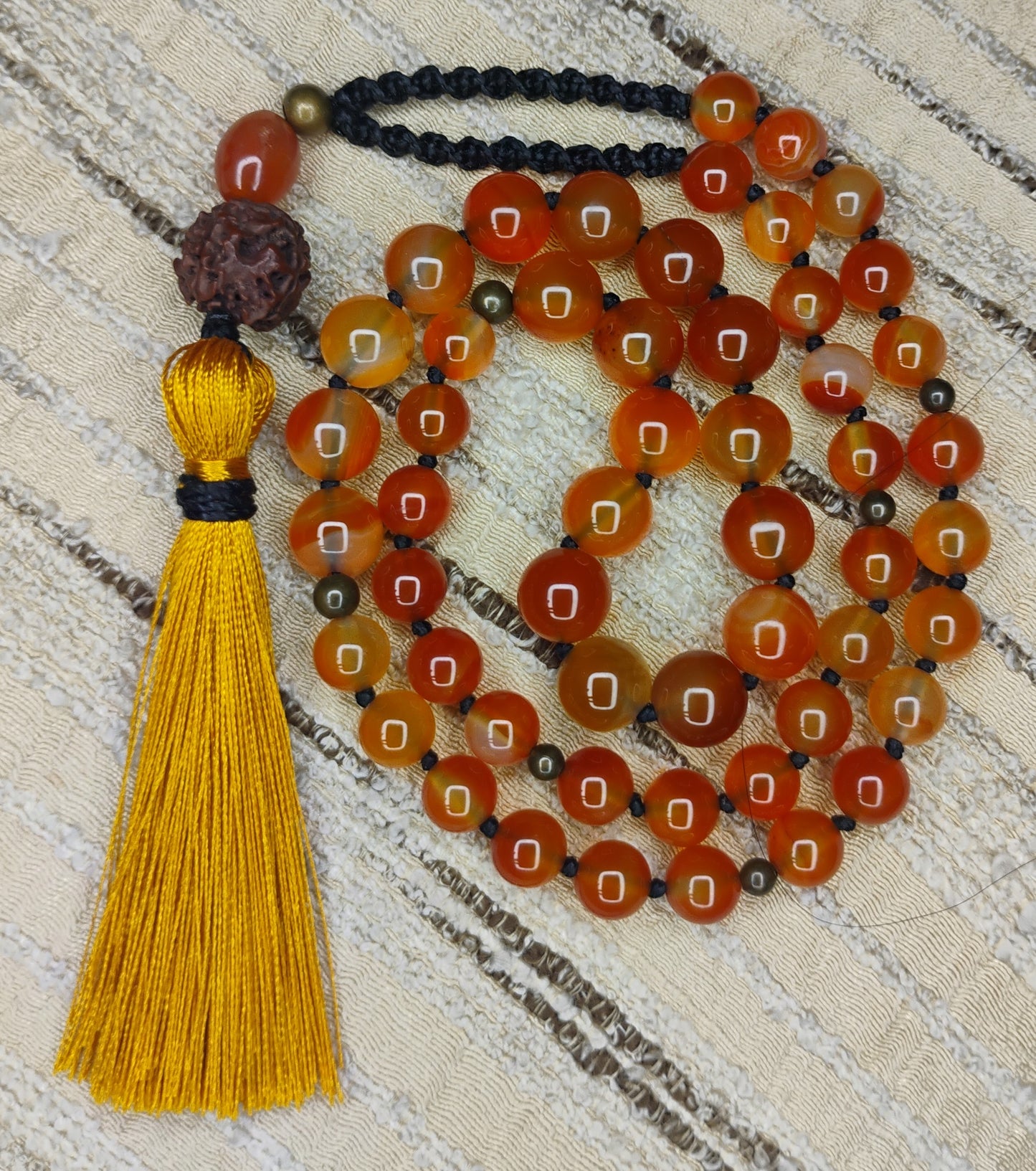 Mala tibetano 54 grani - II Chakra
