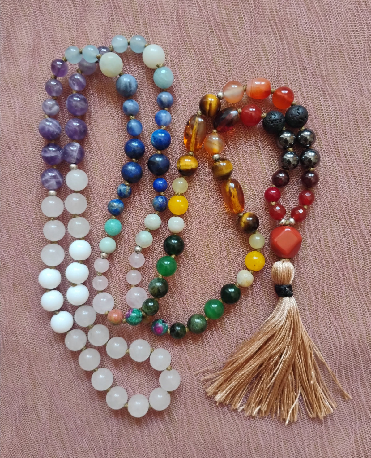 Mala tibetano - 7 Chakra