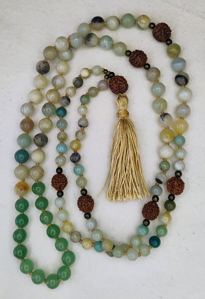 Mala tibetano - 4° & 5° Chakra