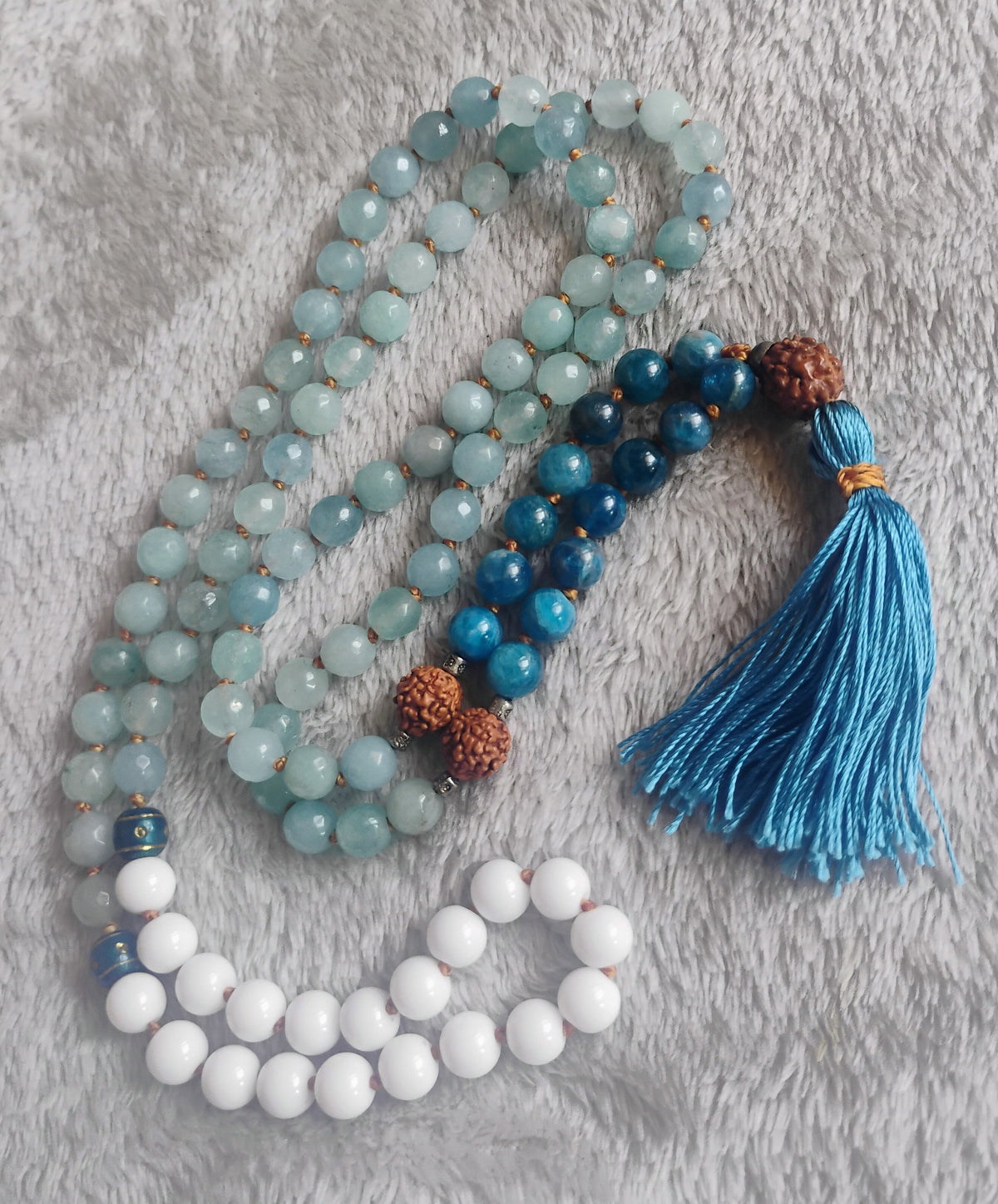 Mala tibetano - 5° 6° 7° Chakra