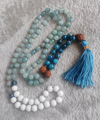 Mala tibetano - 5° 6° 7° Chakra
