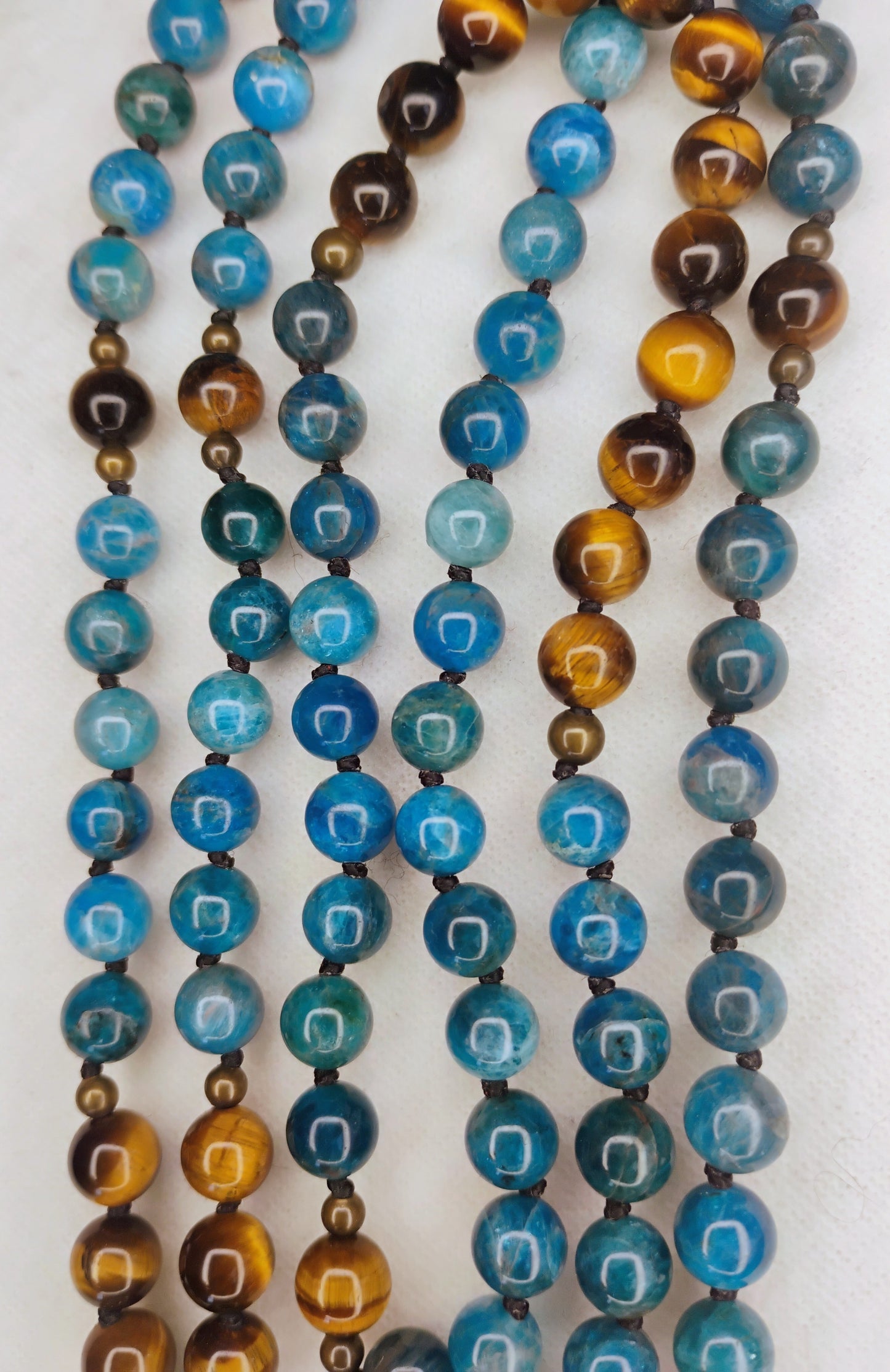 Mala tibetano - III, V, VI Chakra e Protezione