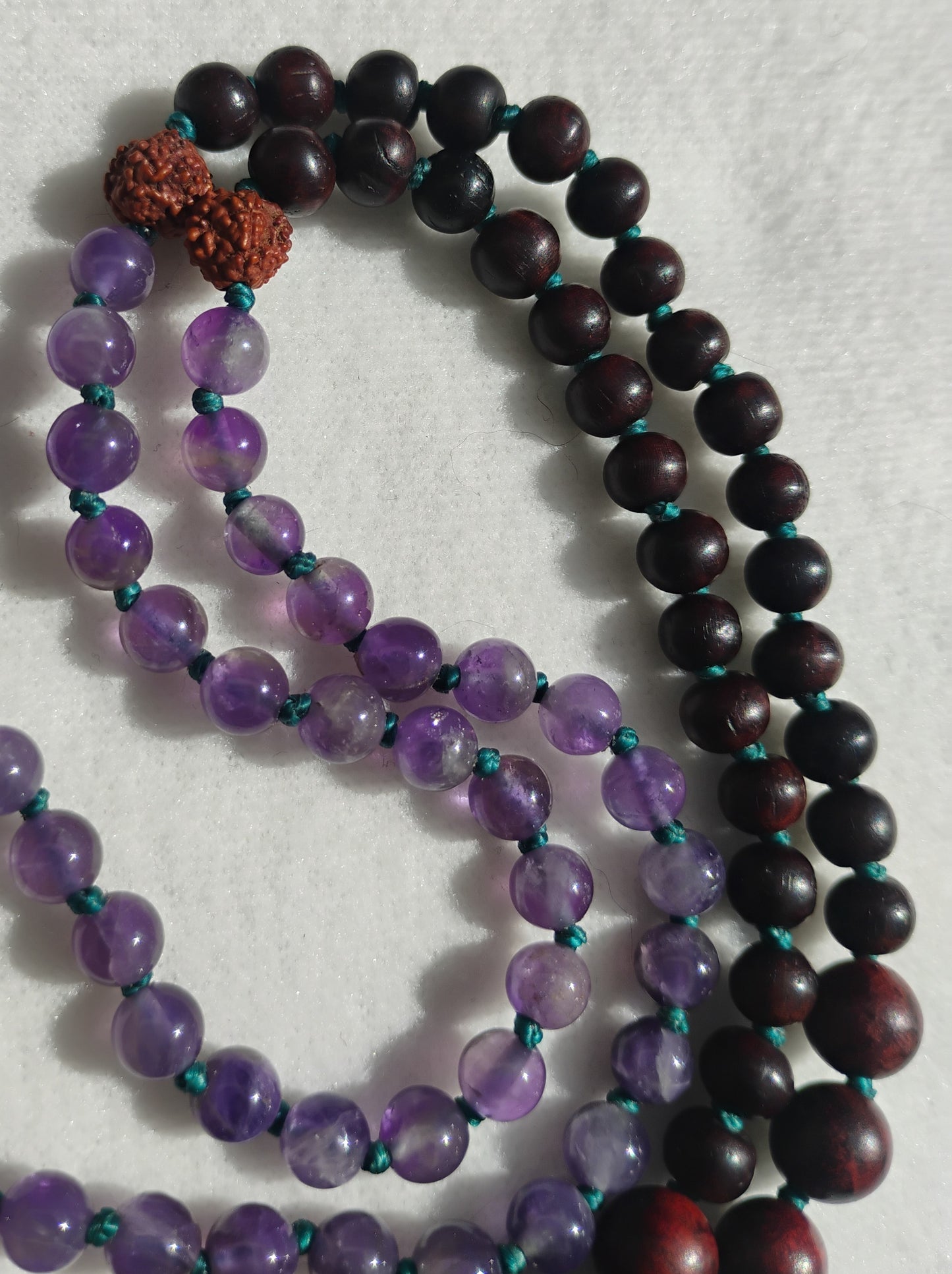 Tibetan Mala 108 grains - VI & VII Chakras 