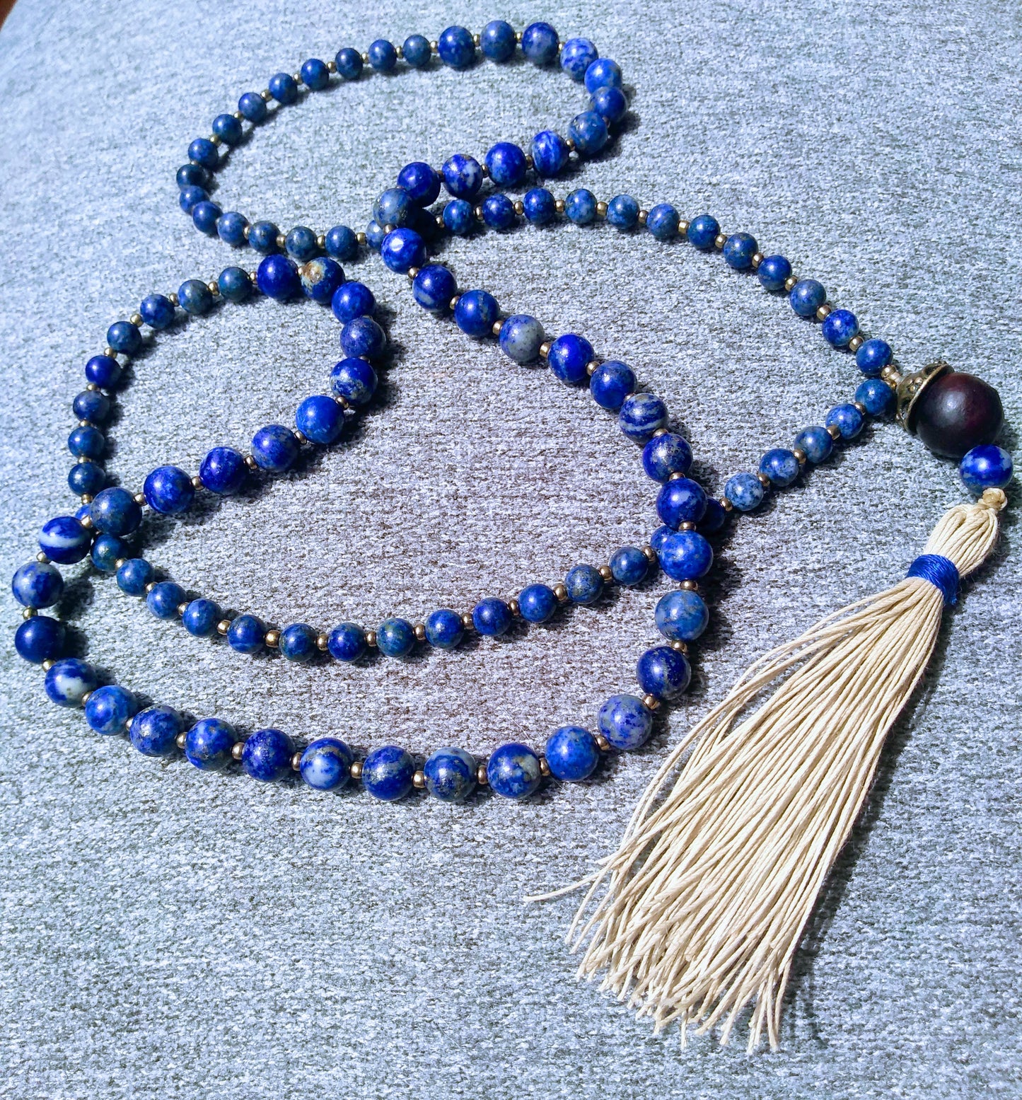 Tibetisches Mala 108 Steine – V Chakra
