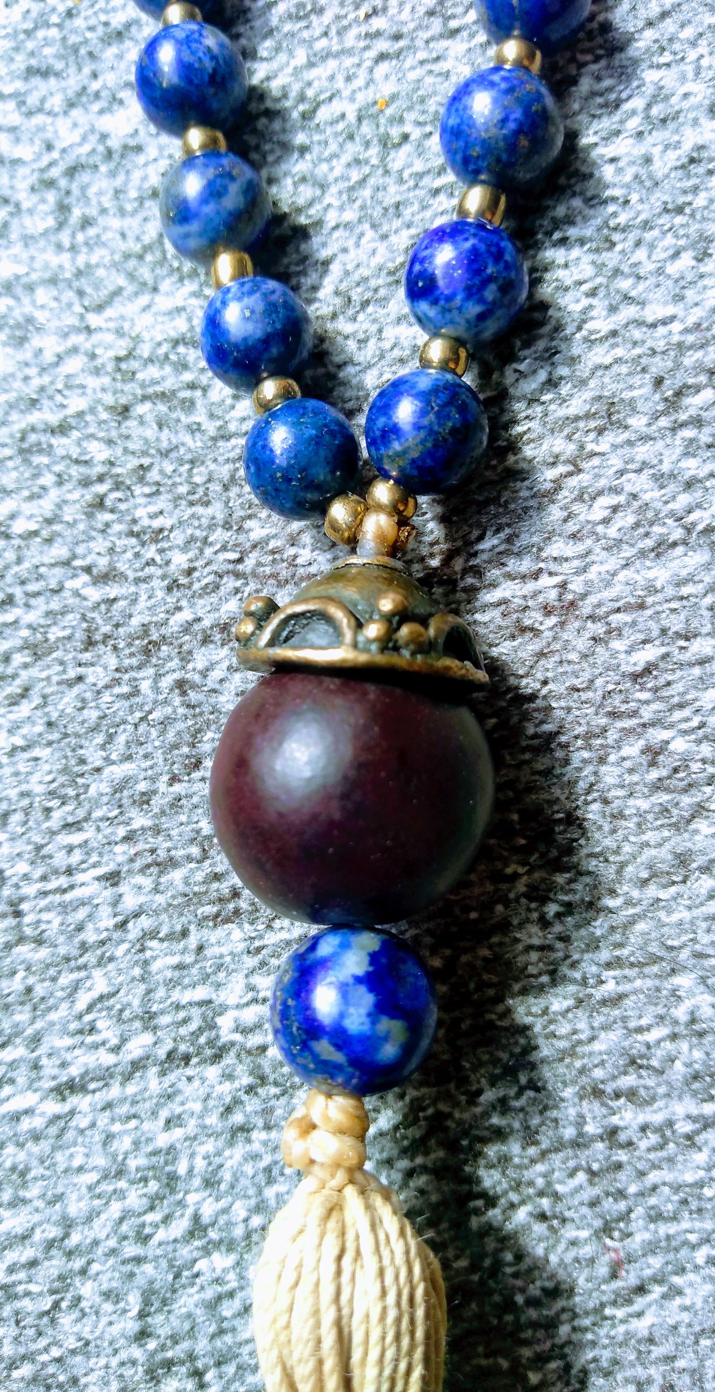 Tibetisches Mala 108 Steine – V Chakra