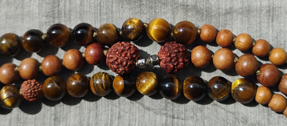 Mala tibétain 108 perles - III Chakra