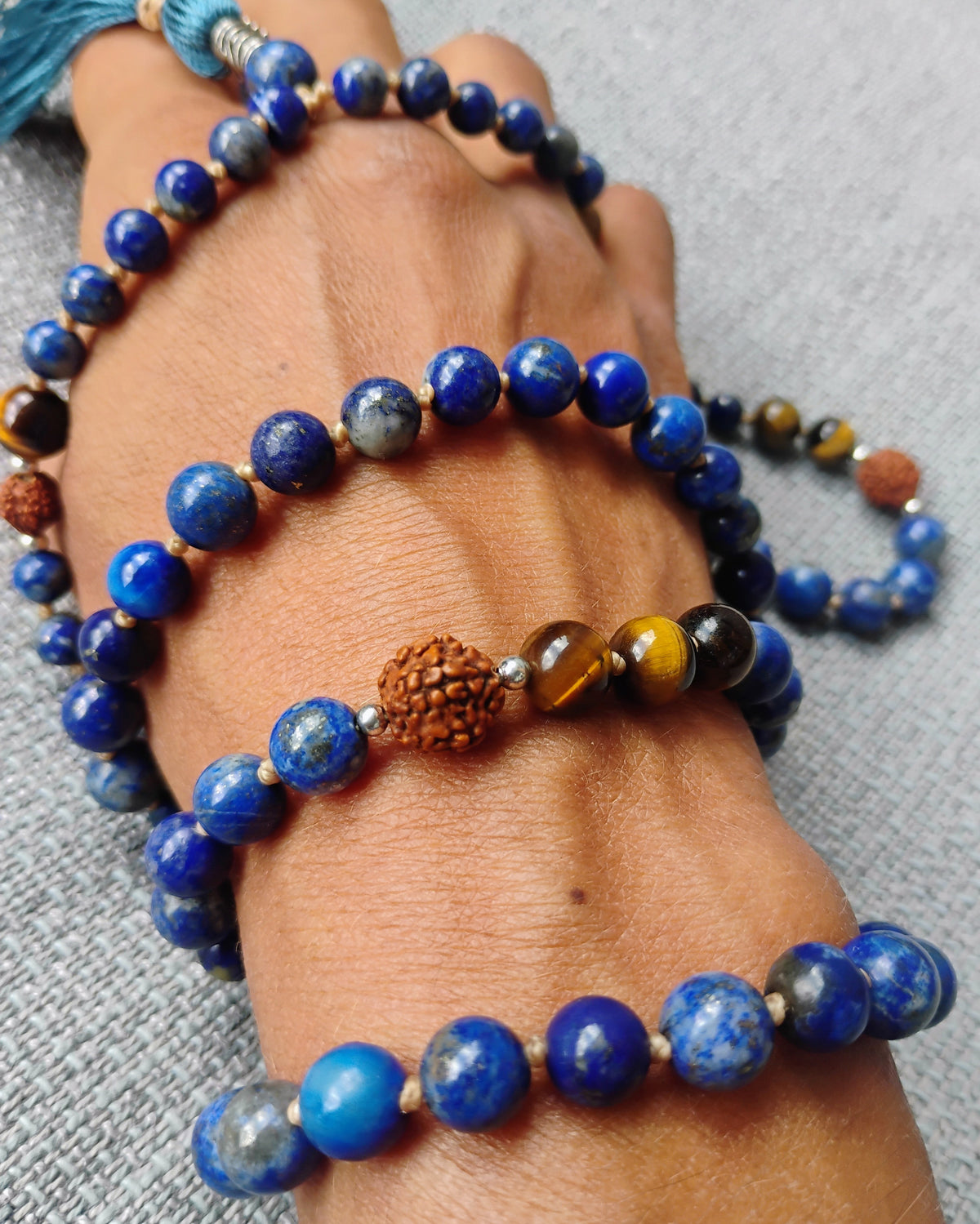 Mala tibetano - 5° & 6° Chakra
