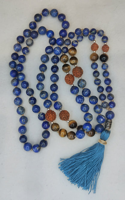 Mala tibetano - 5° & 6° Chakra