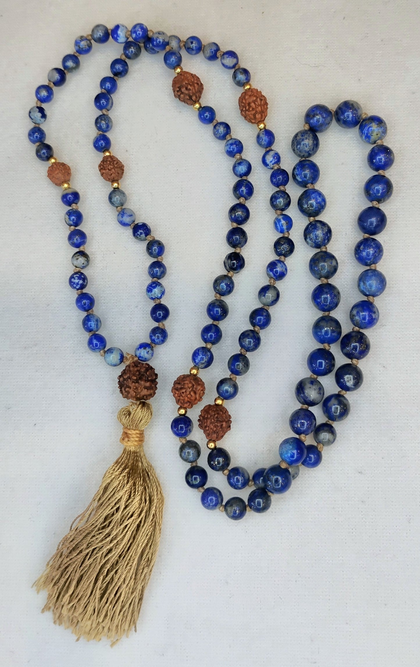 Mala tibetano - V e VI Chakra
