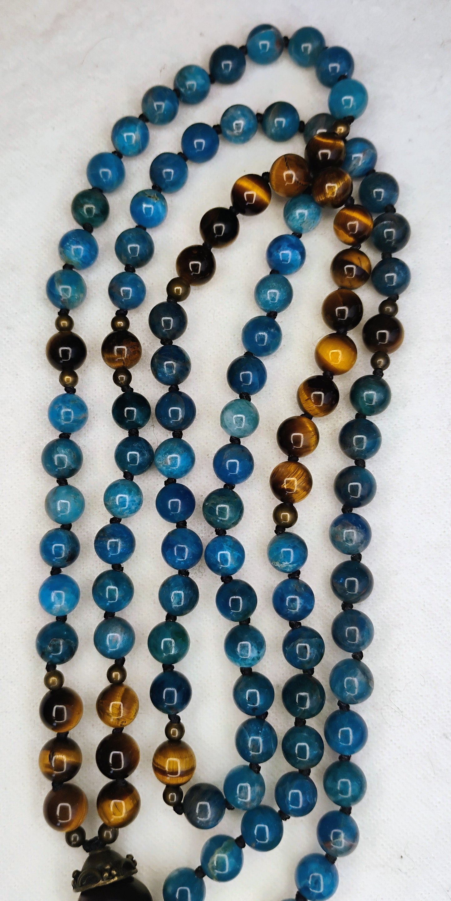 Mala tibetano - III, V, VI Chakra e Protezione