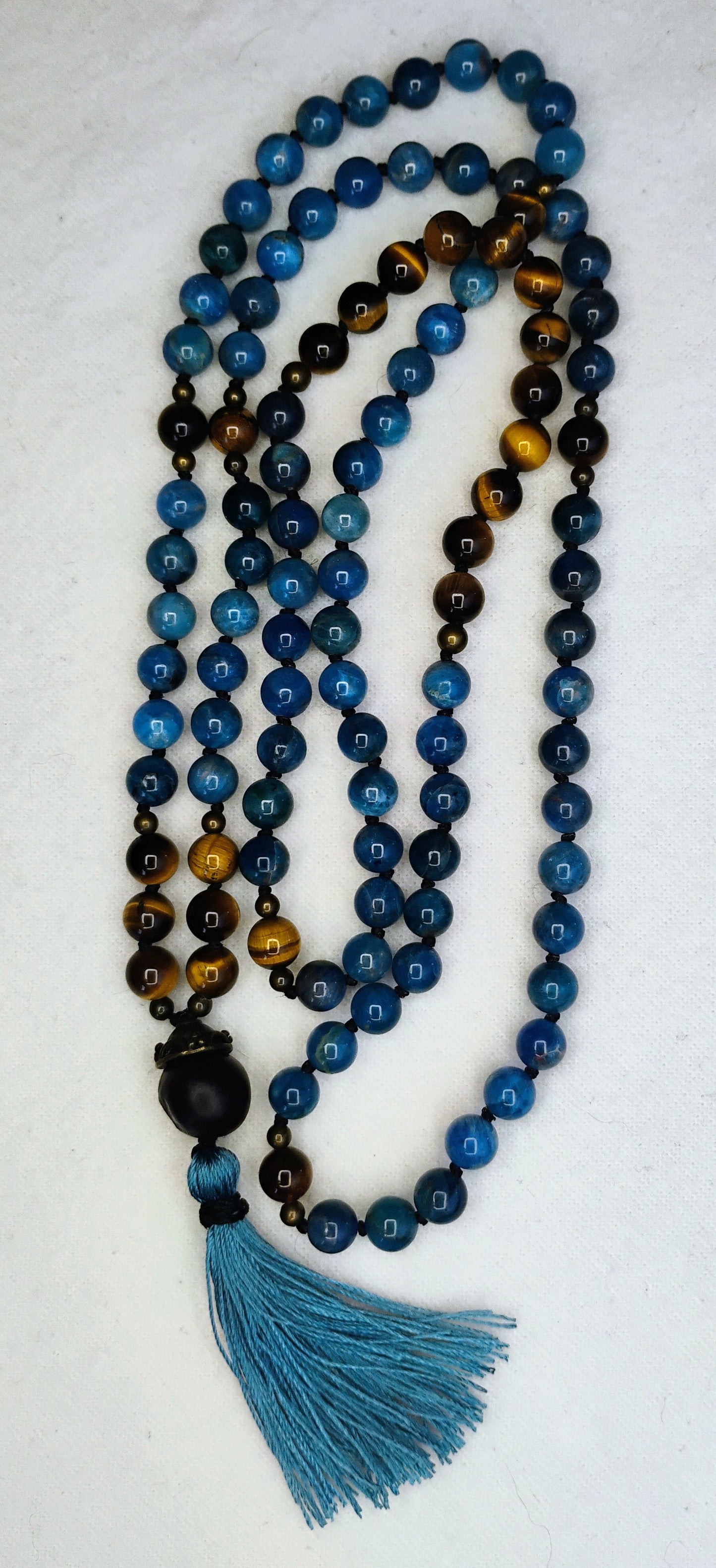 Mala tibetano - III, V, VI Chakra e Protezione