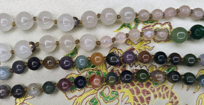 Tibetisches Mala 108 Steine – IV, V, VI, VII Chakra & Schutz