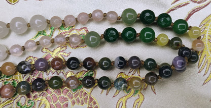 Tibetisches Mala 108 Steine – IV, V, VI, VII Chakra & Schutz