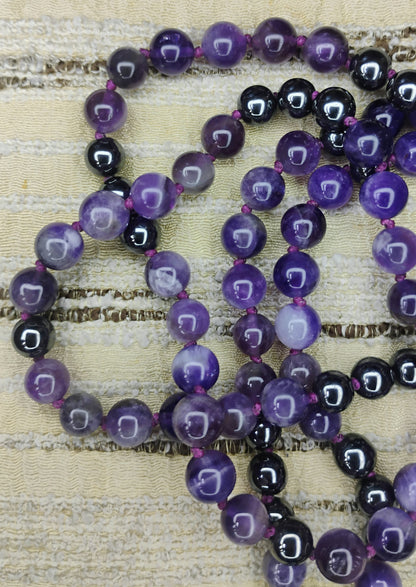 Mala Tibétain 108 Perles – Chakras I, VI et VII