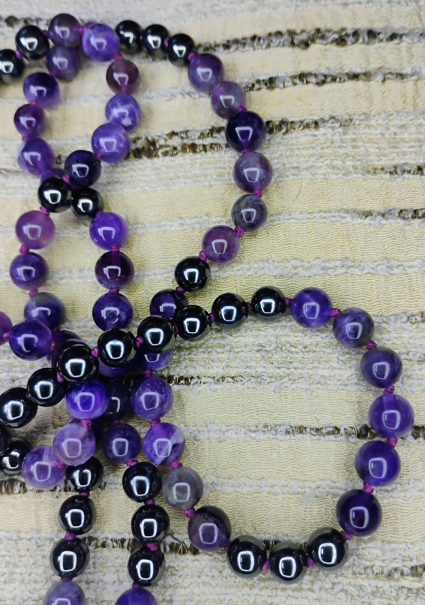 Mala Tibétain 108 Perles – Chakras I, VI et VII