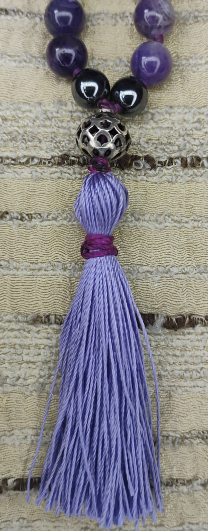 Mala Tibétain 108 Perles – Chakras I, VI et VII