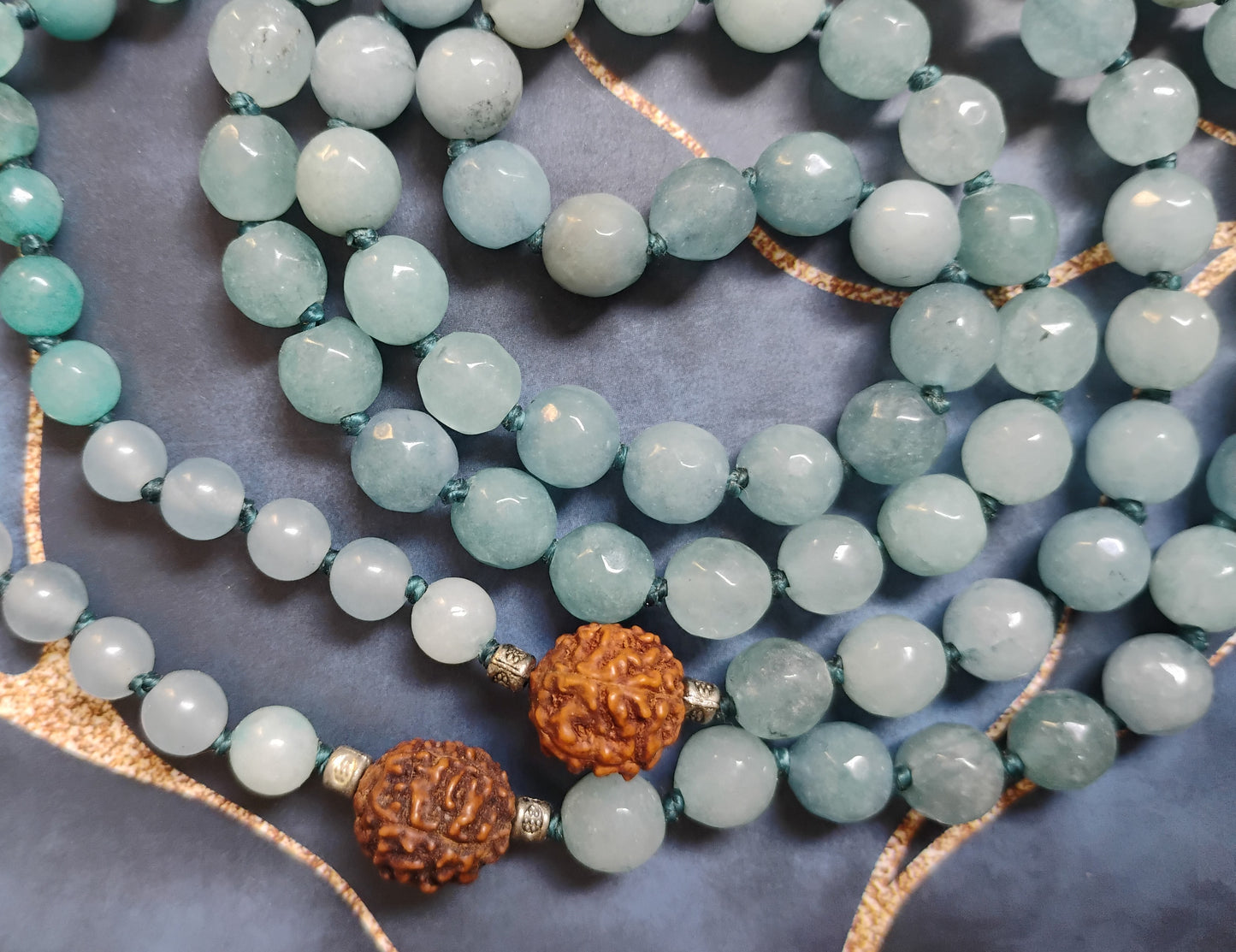 Mala tibétain 108 perles - V et VI Chakra