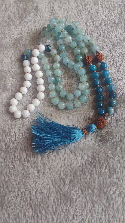 Mala tibetano - 5° 6° 7° Chakra